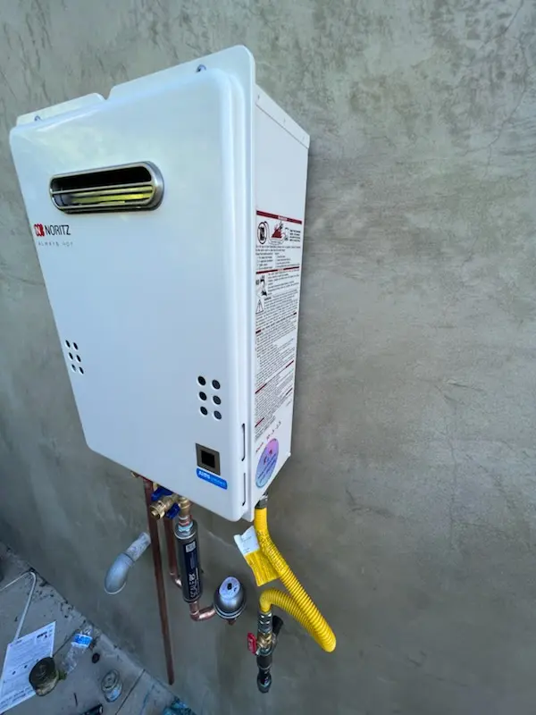 Tankless water heater installation for Sylvan Lane homes